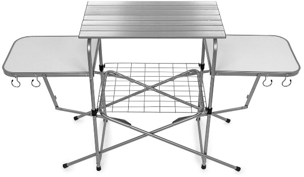 Camco Olympian Deluxe Portable Grill Table